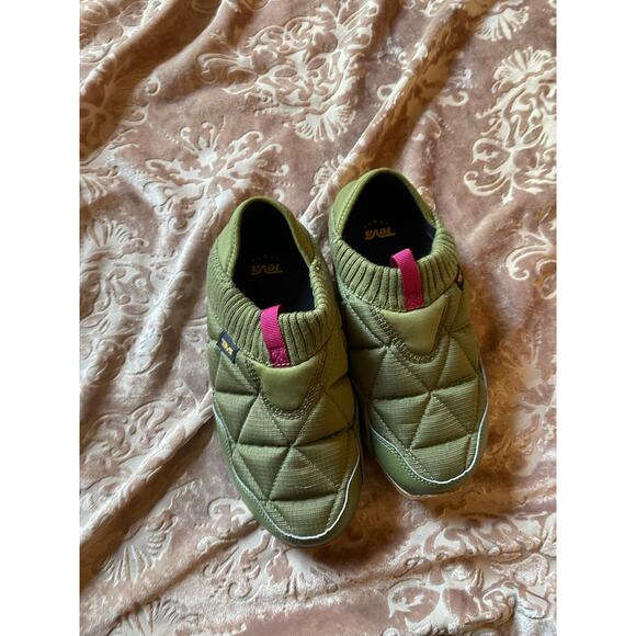 NEW‎ Teva Women's Reember Green Slip-on Moccasin Size 6 - Picture 4 of 6